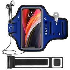 JEMACHE Armband for iPod Touch 7 6 5 4 Generation Armband Navy Blue 
