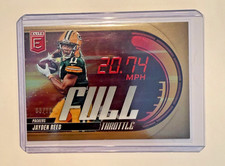 2025 Panini Donruss Elite - Full Throttle Jayden Reed #23 Gold 3/10