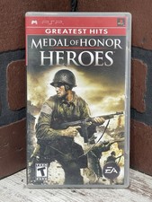Medal of Honor Heroes (Sony PSP, 2007) 🔥 PlayStation Greatest Hits —FAST SHIP!