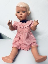 64cm Große Antik Schildkröt Puppe Inge Celluloid Sammler 40er 50er Jahre Selten