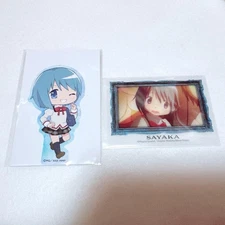 Puella Magi Madoka Magica Sayaka Card Sticker Set Daiso