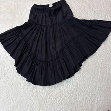 Jean Paul Gaultier black pleated skirt size 40