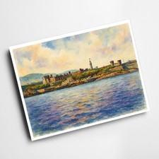 A6 PRINT - Soldiers Point, Holyhead (b) - Vintage Art Style