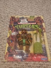 TMNT RAHZAR 1991 Playmates Teenage Mutant Ninja Turtles Action Figure MOC AFA