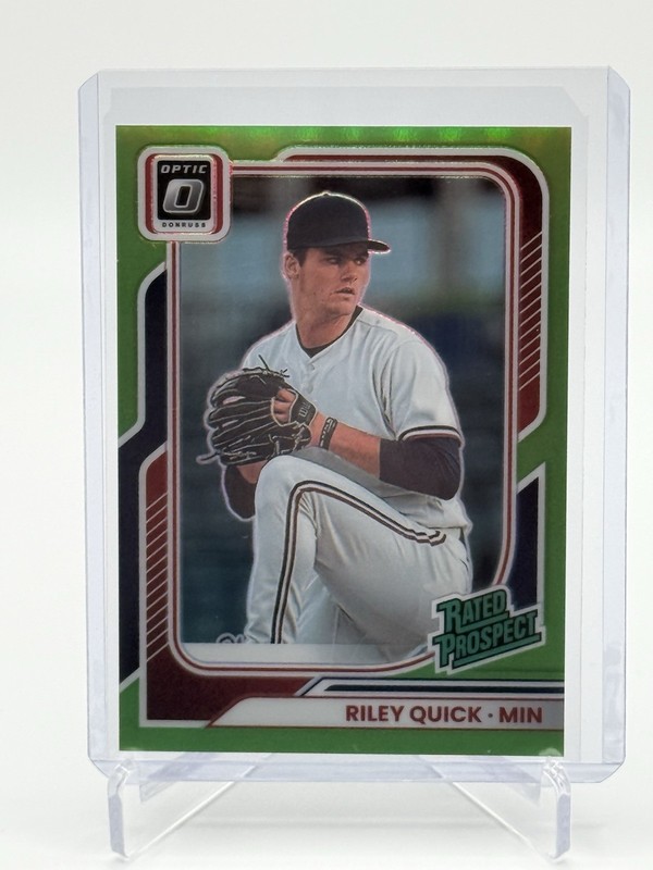 2026 Panini Donruss Baseball Riley Quick Rated Prospect 23/149 Minnesota Twins