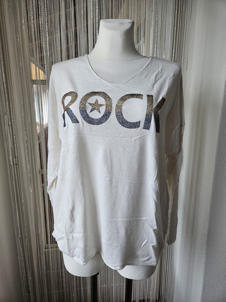 Leichter Viscosepulli "Rock"