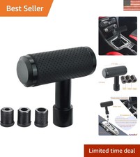 Universal Fit 4-inch T Handle Shifter Knob With Pvc Adapters - Easy Install Universal Fit 4-inch T Handle Shifter Knob With Pvc Adapters - Easy Install