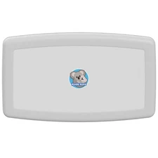 Surface-Mounted Horizontal Baby Changing Station, Model KB300-05 (White Granite)