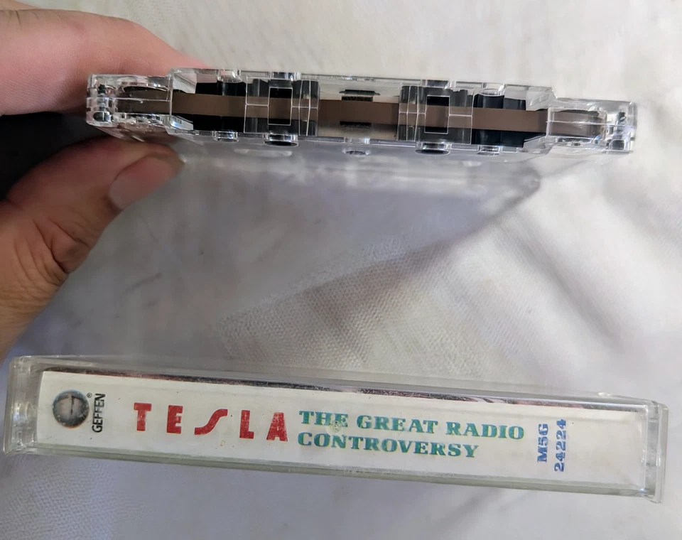 Tesla- The Great Radio Controversy - 1989 - Cassette+ Tested And Plays Foto 3 de 3