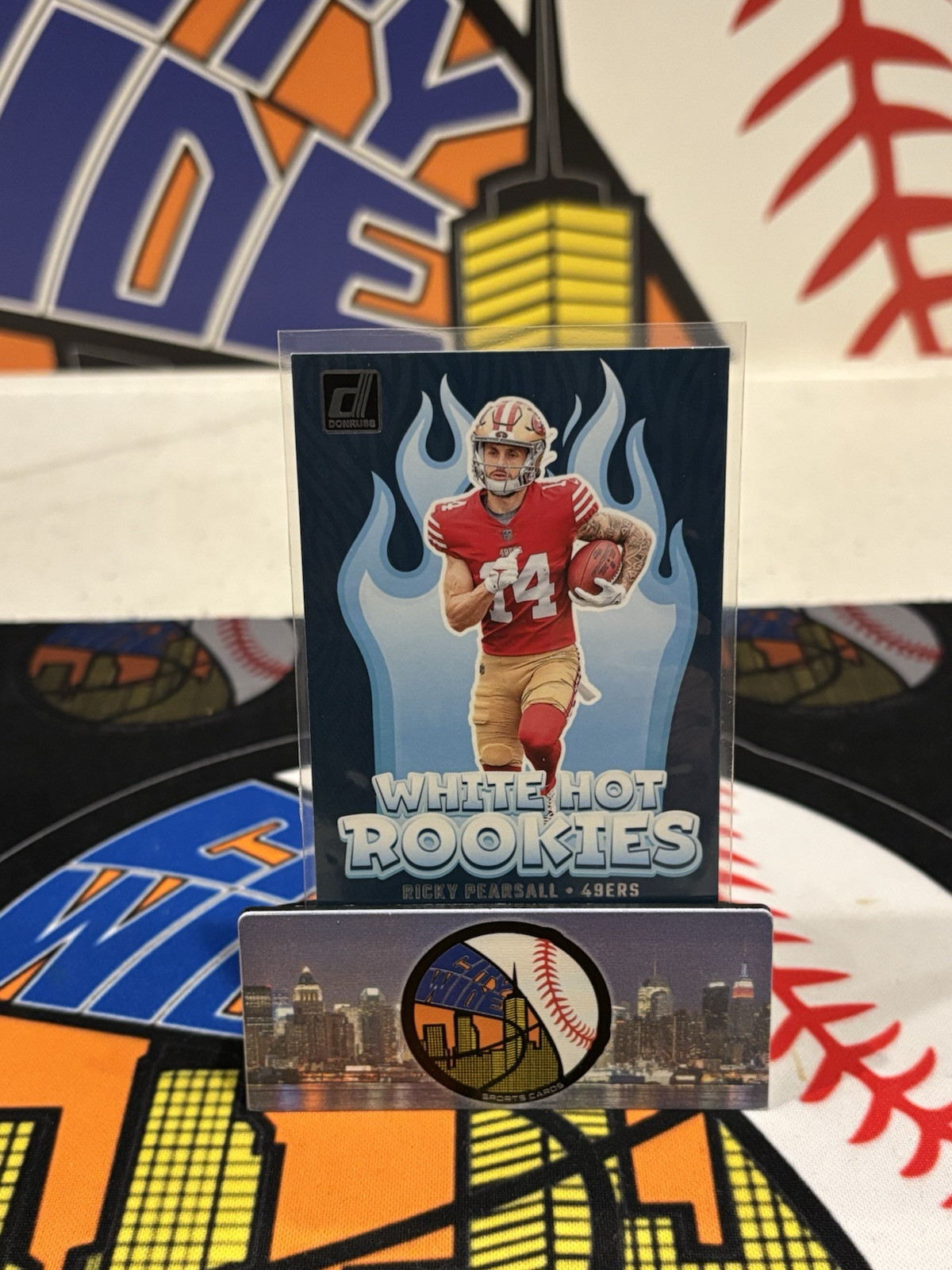 2024 Panini Donruss - Ricky Pearsall - White Hot Rookies - RC #WH3 49ers