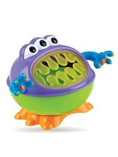 Nuby iMonster Snack Keeper Color: purple/lime Size: one size