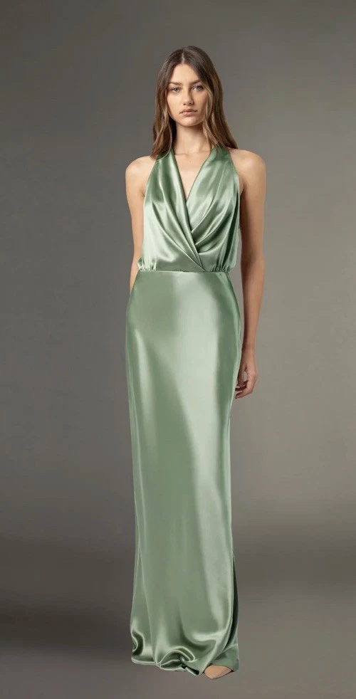 michelle mason green wrap dress In Women's Dresses for sale Michelle durable