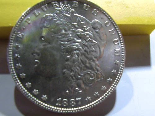 1887 Uncirculated Morgan Dollar (Ungraded, Loose)