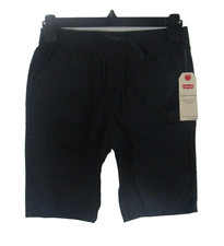 NWT Levis Boys Slim Fit Drawstring Shorts M Black MSRP 42