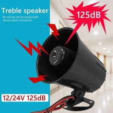 125dB Loud Alarms Siren Personal Car Universal Outdoor Decoration for Car Auto