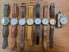 Vintage Timex Indiglo Mens Watch Lot (8) WR30M WR50M WR100M Expedition Parts