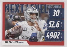 2020 Score Next Level Stats Red Dak Prescott #NLS-DP 01qu