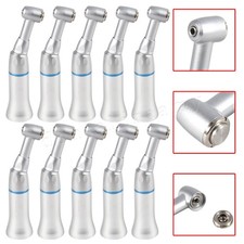 10Pcs NSK Style Dental Low Slow Speed Contra Angle Handpiece Push Button YAD UK