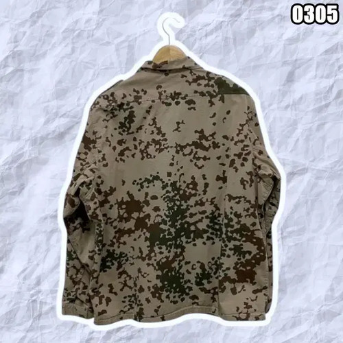 German Military Desert Camouflage Field Shirt Camo