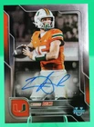 2025 Bowman Chrome University Autograph #BCA-CBE Carson Beck Auto