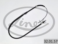 Bremsseil Seilzug Feststellbremse Linex 32.01.57 FüR Opel Corsa X01 F08 F68 W5L