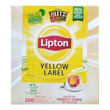 Lipton Yellow Label (1 Box Of 100 Teabags) - UK Seller & Free UK Post 0.09 per strip