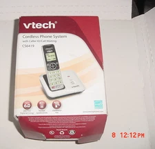 VTech CS6419 1.9 GHz Single Line Cordless Phone - OPEN BOX 
