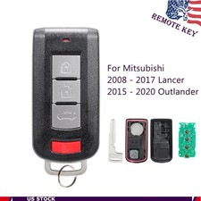 For 2010 - 2015 2016 2017 2018 Mitsubishi Outlander Keyless Remote Car Key Fob