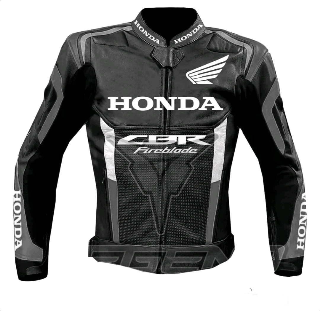 Motorbike Jacket Honda Leather Riding Jacket Honda CBR Motorbike