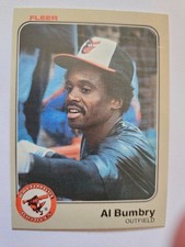1983 FLEER AL BUMBRY #54 NM