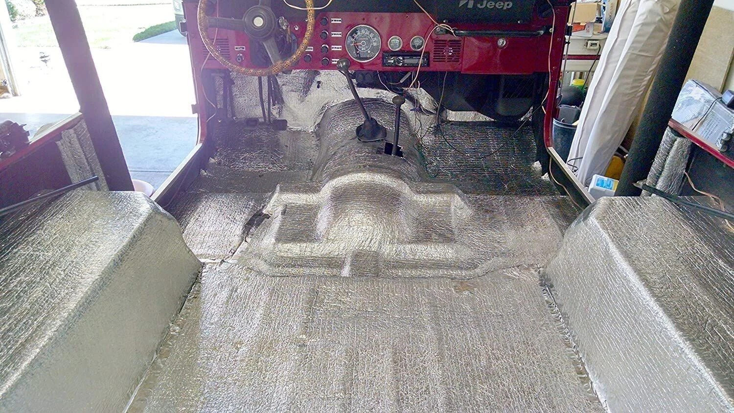 36.5Sqft Sound Deadener Automotive Insulation Heat Shield Noise Kill Damping Mat