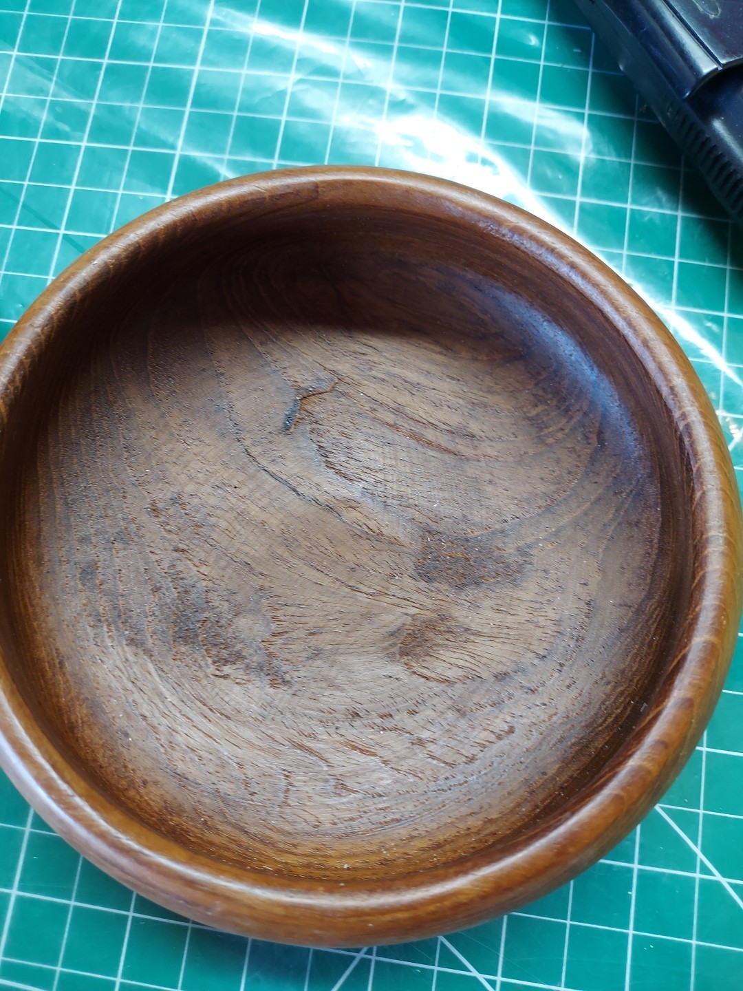 Vintage Winsome Wood Teak Bowls Set 4 Genuine Teak Thailand Salad Snack MCM Deco