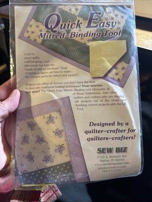 Sew Biz Quick-Easy Mitered Binding Tool