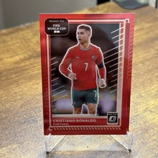 2025-26 Panini Donruss Optic Portugal Cristiano Ronaldo Red Prizm 77/199 🔥⚽️