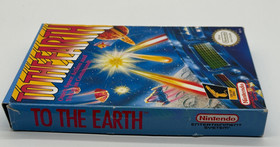 To the Earth (Nintendo Entertainment System, NES, 1990) CIB- TESTED & WORKS