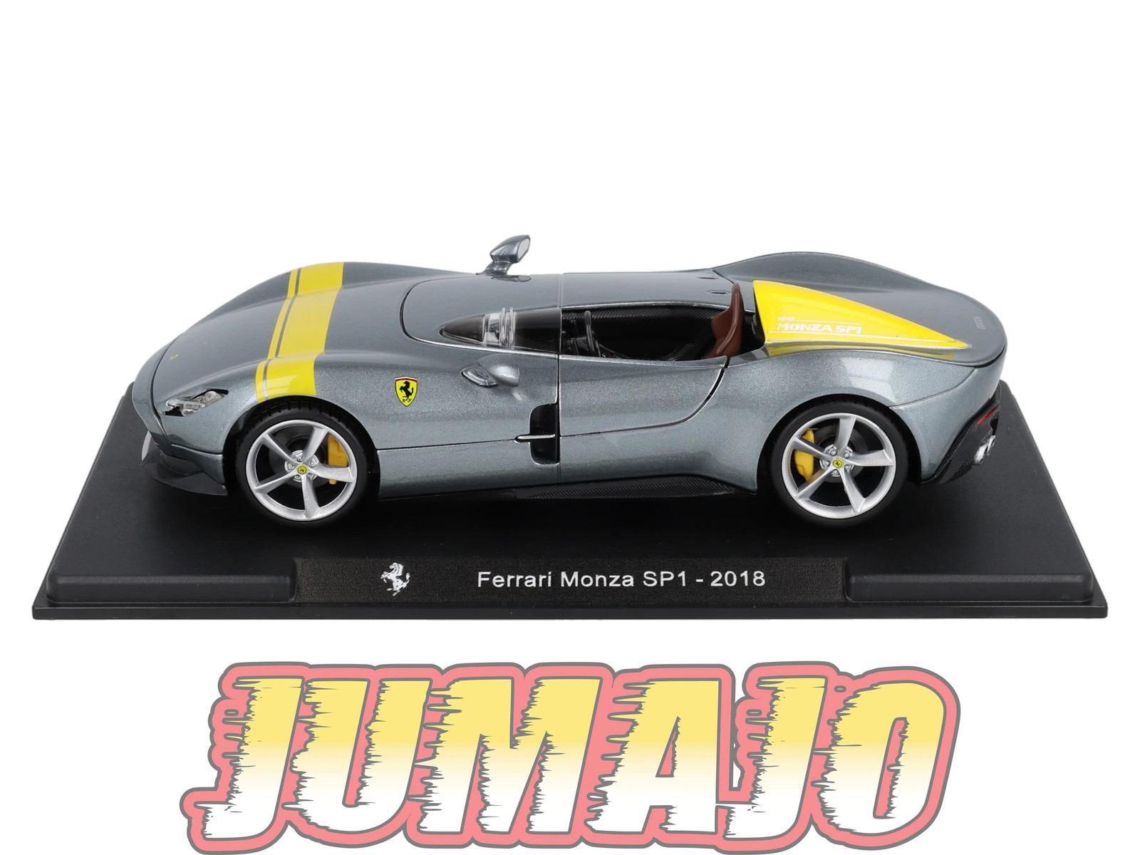 Ferrari Monza SP1 2018 Burago 1/24 | Modèle de collection haute précision en métal - 3