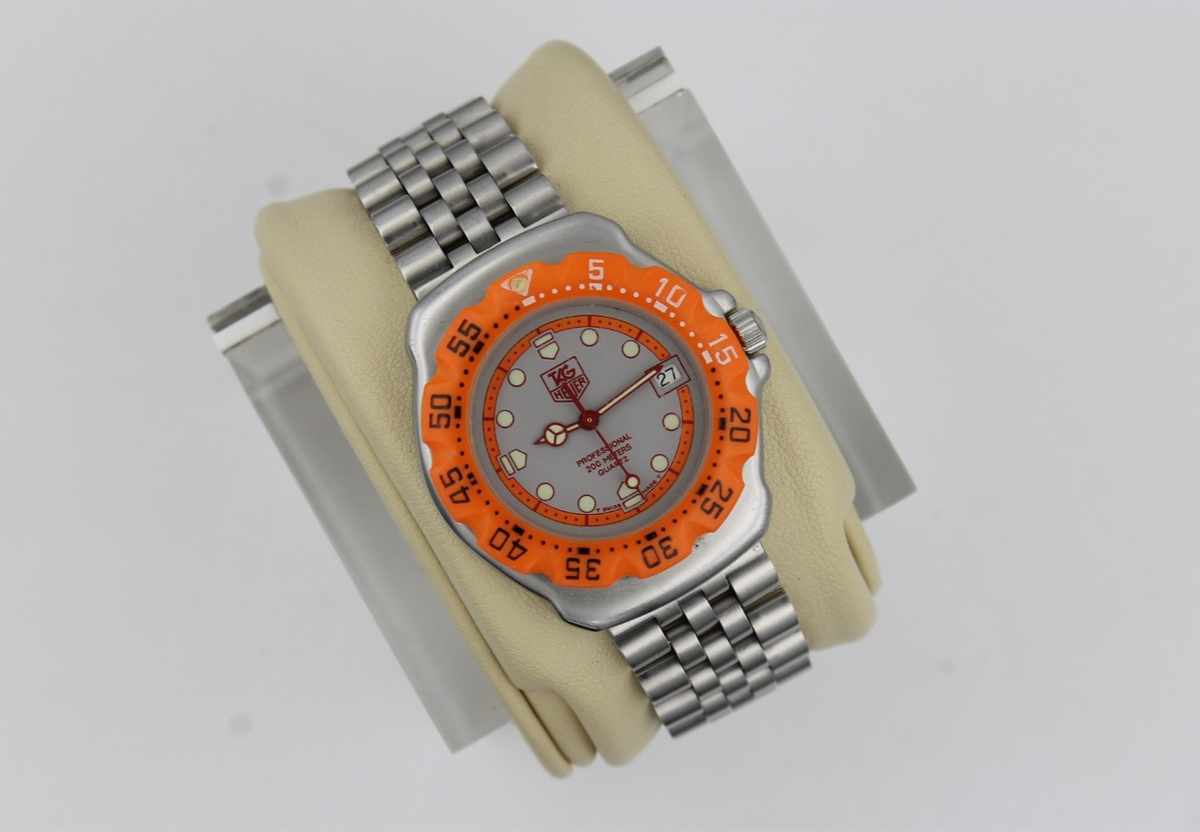 TAG Heuer Professional Orange Unisex Adult Watch - 373.513 for