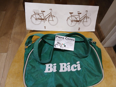 TASCHE***Bi Bici***GRÜN *****SAMMLER + FLYER