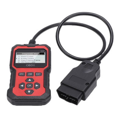 OBD2 Scanner V410 ABS Gehäuse rote Farbe 12x7cm für 12V 16V KFZ Einsatz