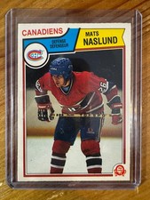 1983-84 O-Pee-Chee #193 Mats Naslund RC NM-MT Rookie Card!! Great Condition OPC