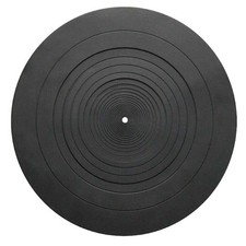 Rubber Turntable Mat with Reduce Static for 12" Vinyl Player