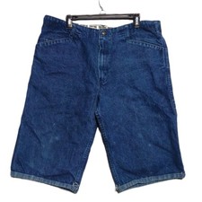 FB County Denim Shorts Mens 36 Blue Vintage Made in USA Relaxed Fit Jorts
