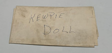 1960 GOTTLIEB KEWPIE DOLL  FACTORY ORIGINAL P...