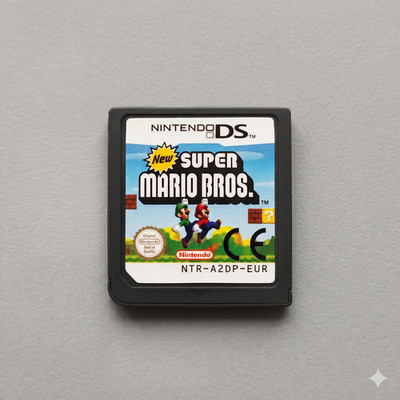 New Super Mario Bros. Nintendo DS Spiel Modul EUR Original Ohne Hülle