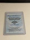 2025 Topps Chrome Jaxson Dart Rookie Patch Autograph Gold Refractor Parallel!!!