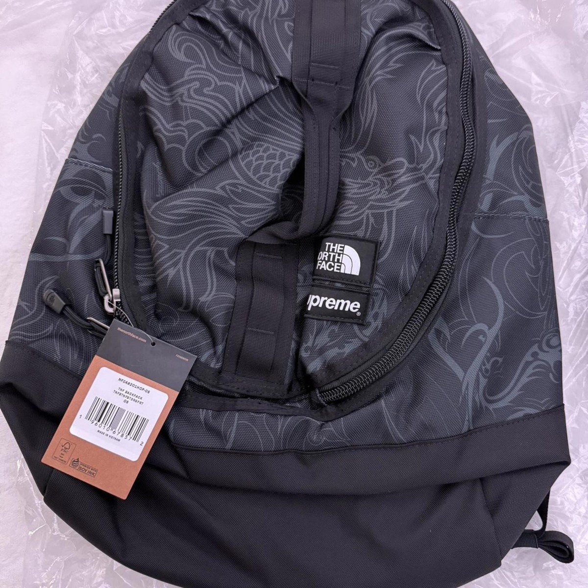 2022 Supreme x The North Face Steep Tech Backpack 'Black Dragon