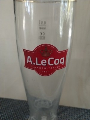 A Le Coq Beer Glass