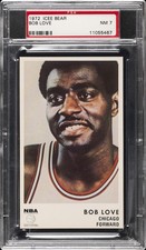 1972 ICEE BEAR BOB LOVE PSA 7