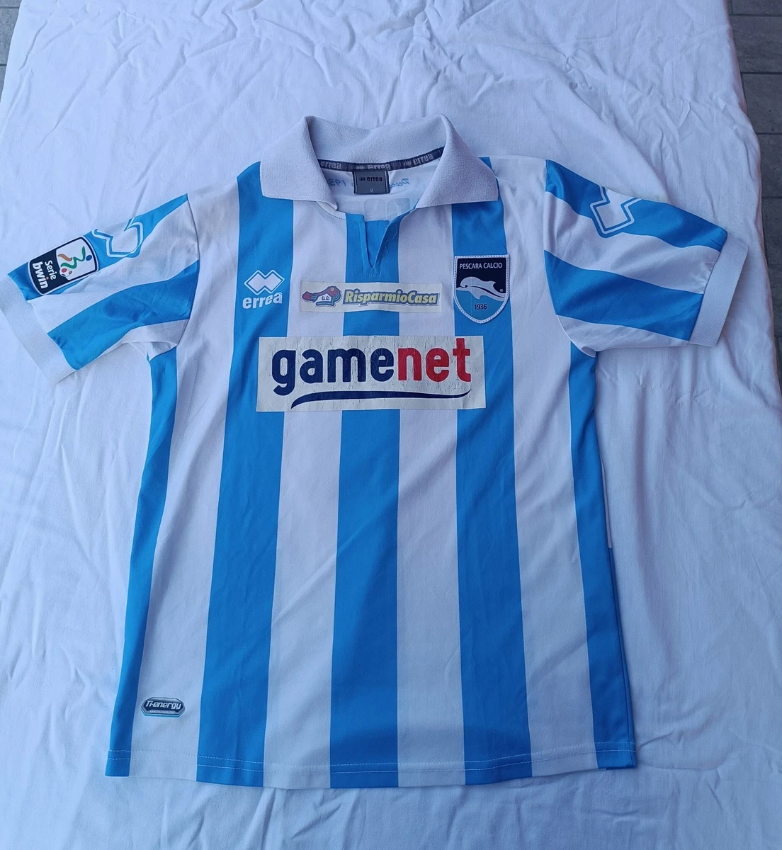 Maillot De Match Porté #6 Righetti - Pescara 1991/92 - Avec Certificat D'authenticité (COA)