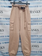 Women's Pretty Little Thing Trousers With Belt Size 6
